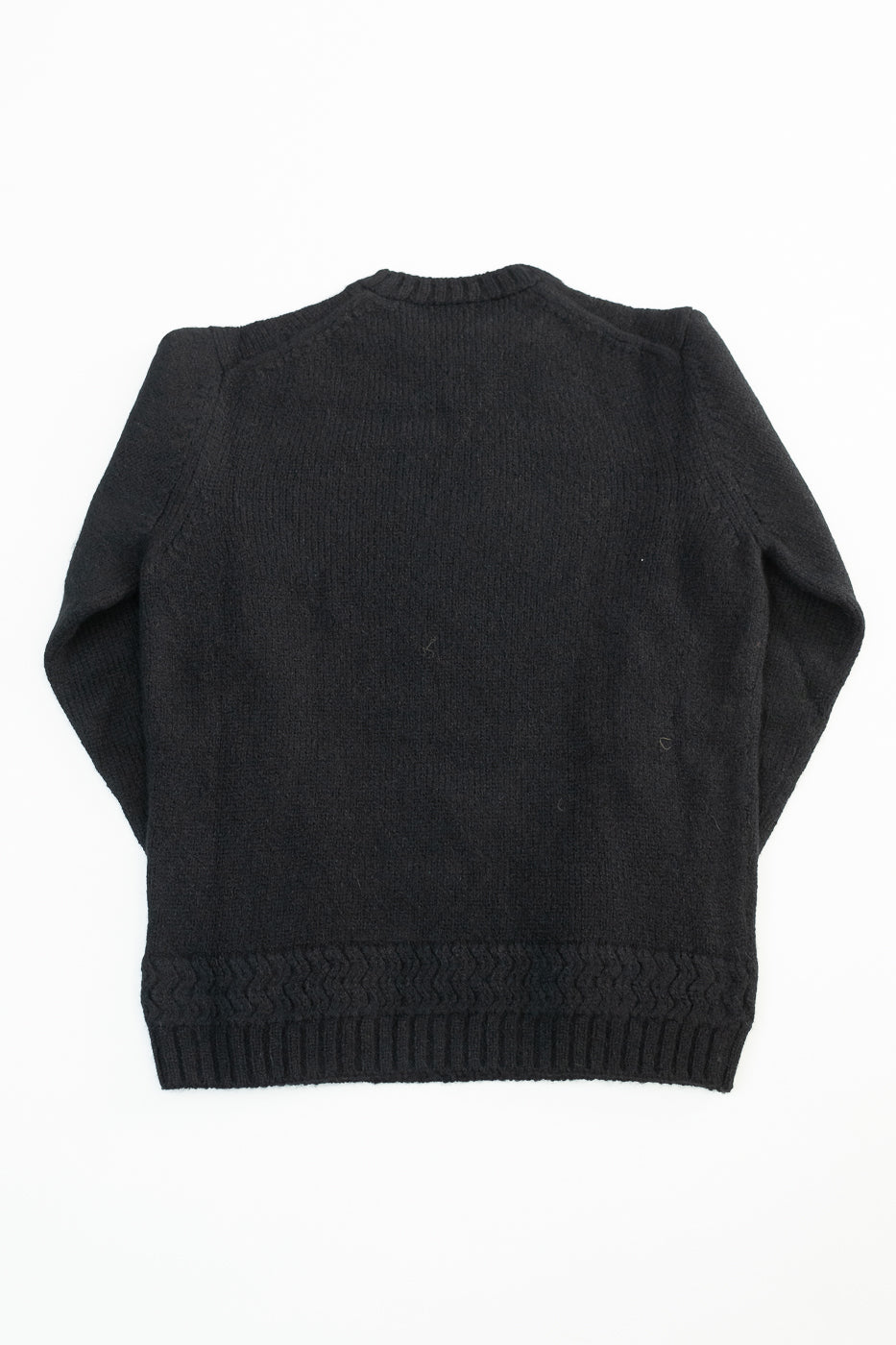 Crewneck Sweater Alpaca - Black