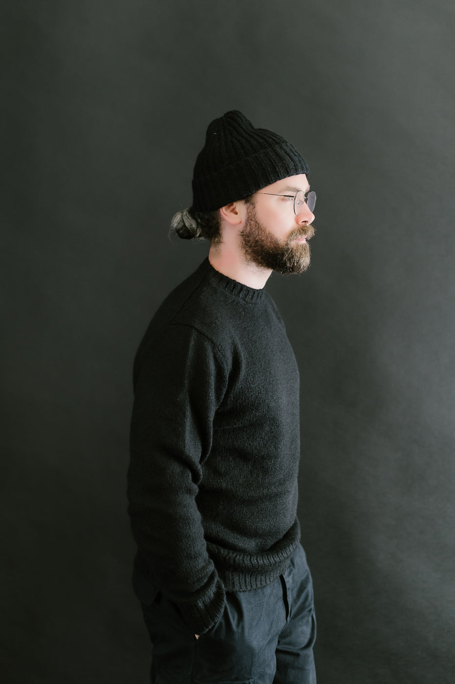 Crewneck Sweater Alpaca - Black