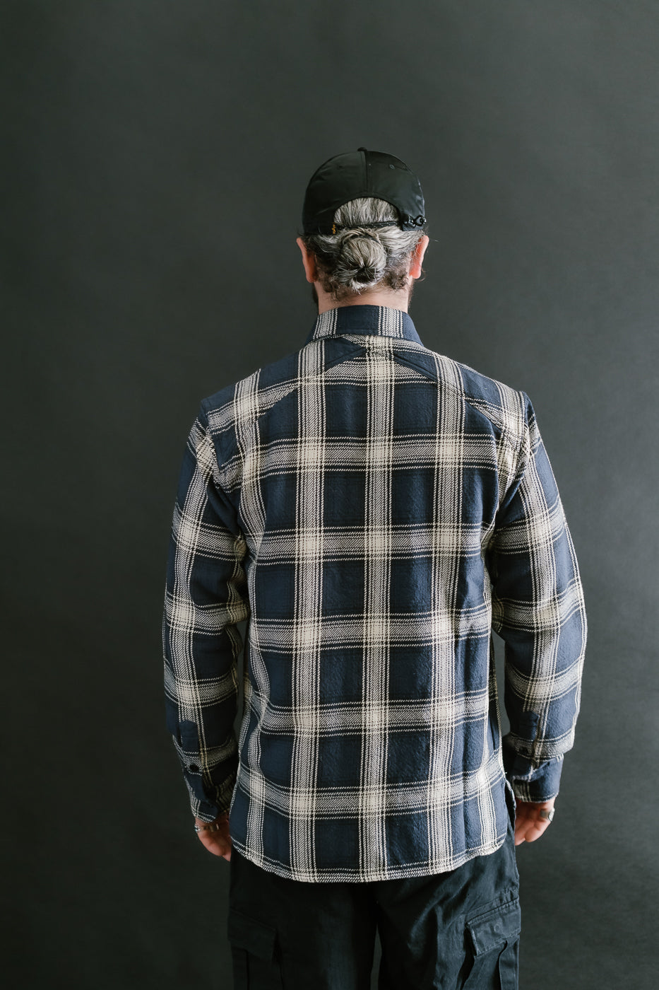 Crosscut Flannel Plaid - Midnight