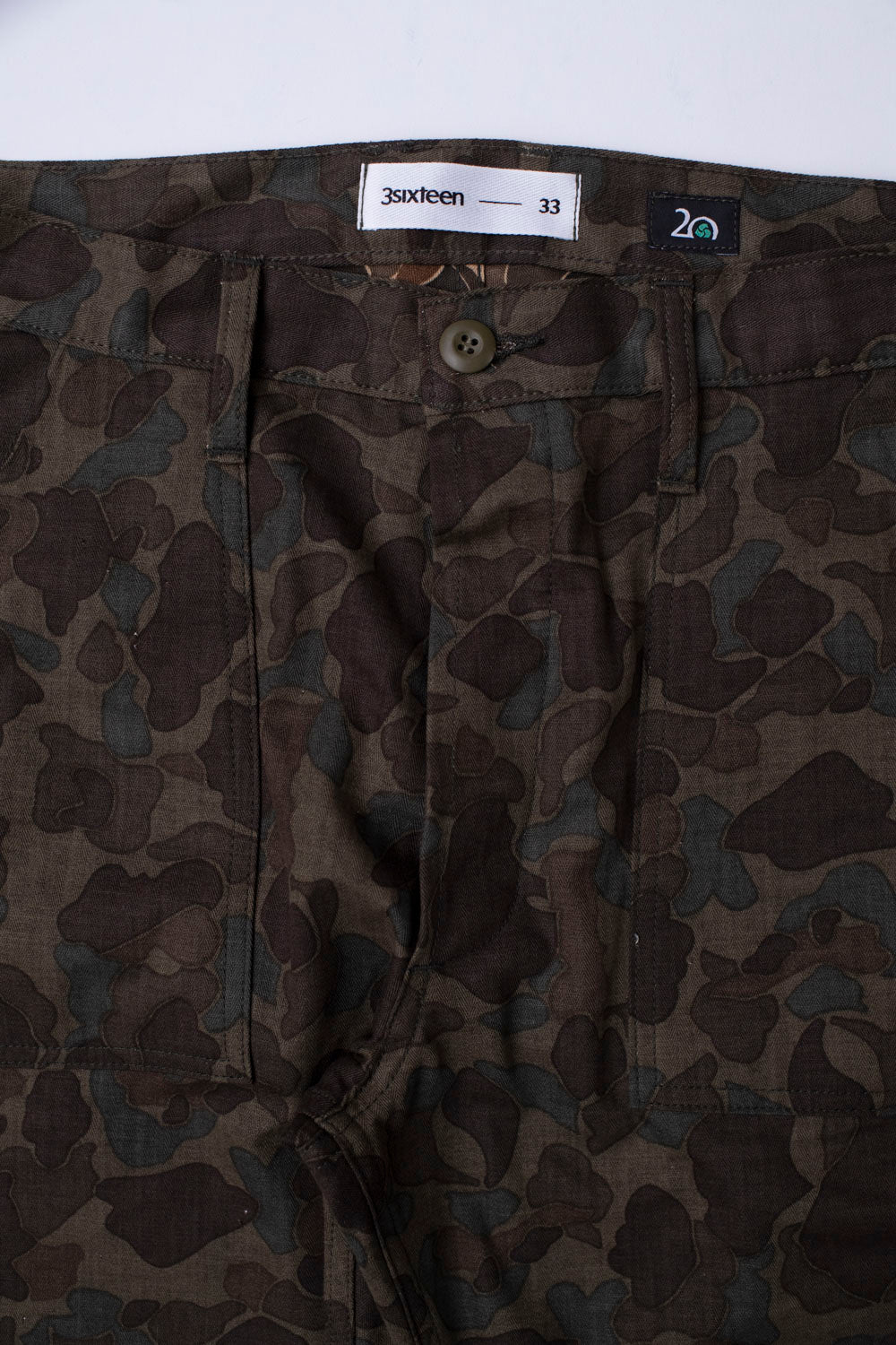 サーティーツーFATGUEPANTS BROWN/CAMO Lサイズ - スノーボード