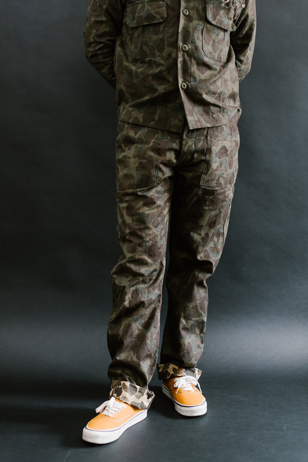 Fatigue Pants - Dark Frog Camo