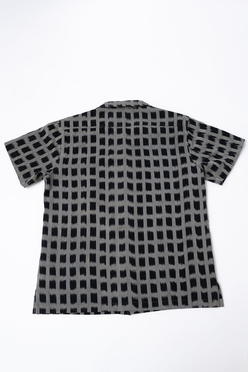 Leisure Shirt  - Black Ikat