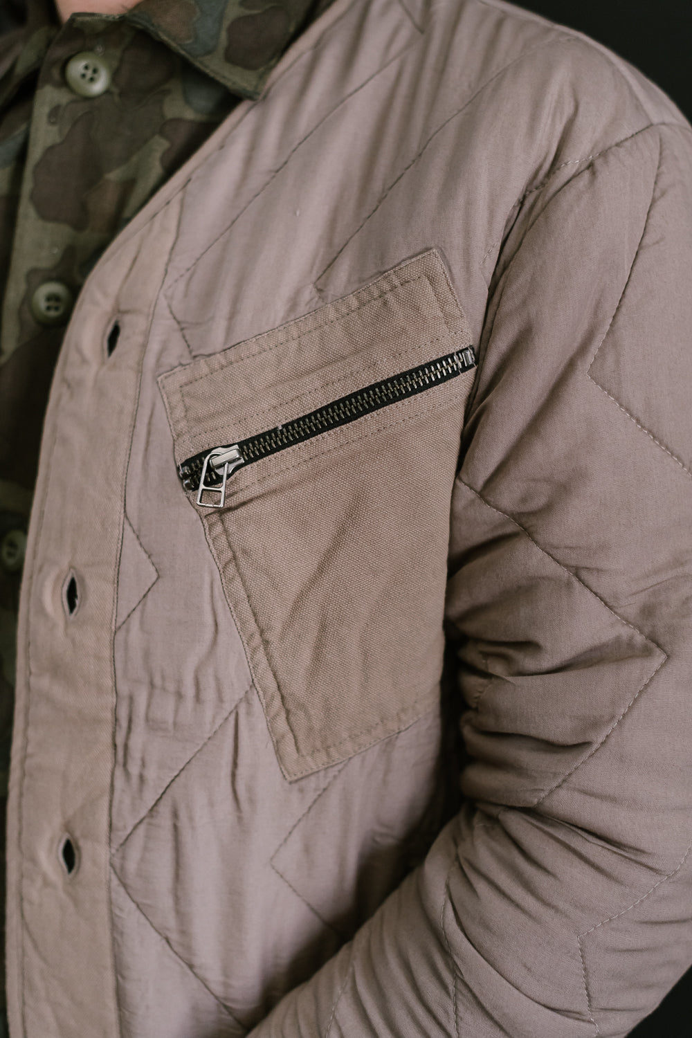 Liner Jacket - Steel Tencel