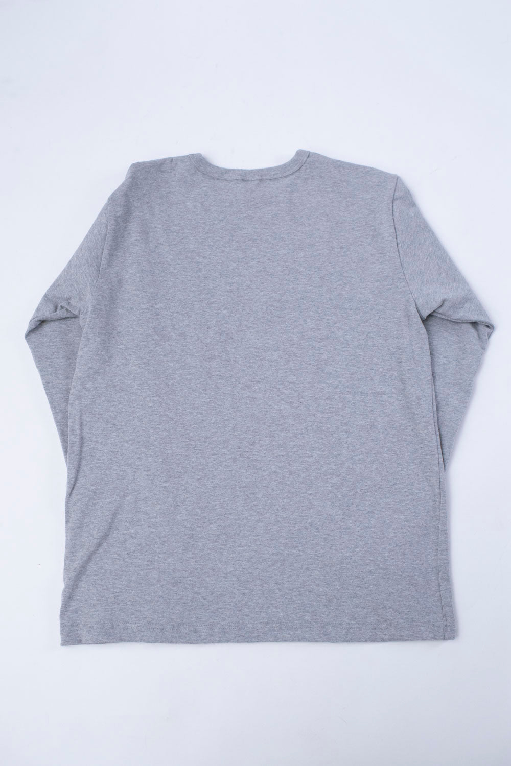 Long Sleeve Pocket T-Shirt - Heather Grey