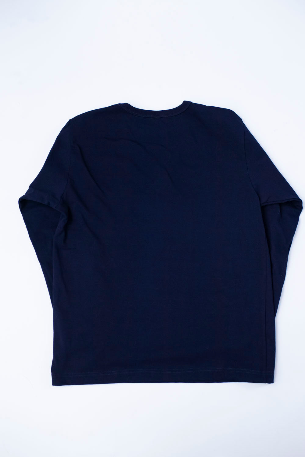 Long Sleeve Pocket T-Shirt - Indigo | James Dant