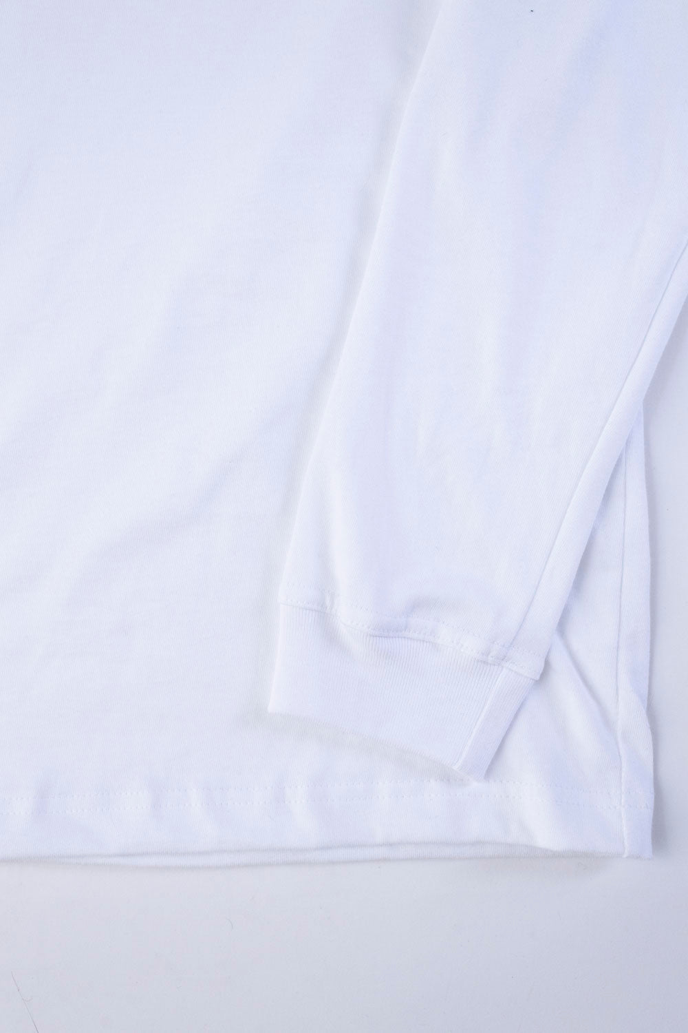 Long Sleeve Pocket T-Shirt - White