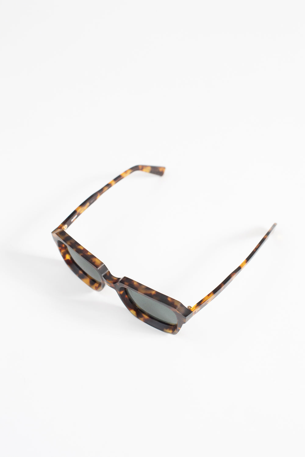 Square - SP-02 Sunglasses - Tortoise, Green