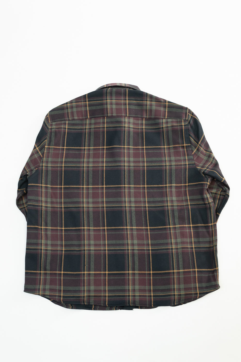 Utility Flannel Plaid  - Black Olive