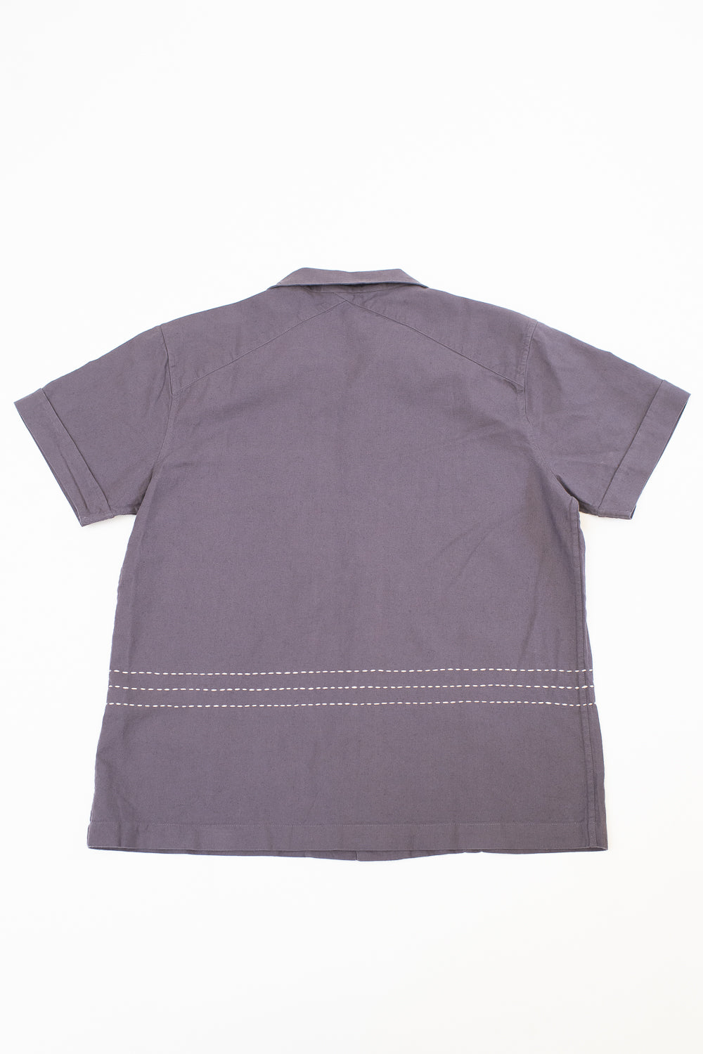 Vacation Shirt - Plum Hand Stitch