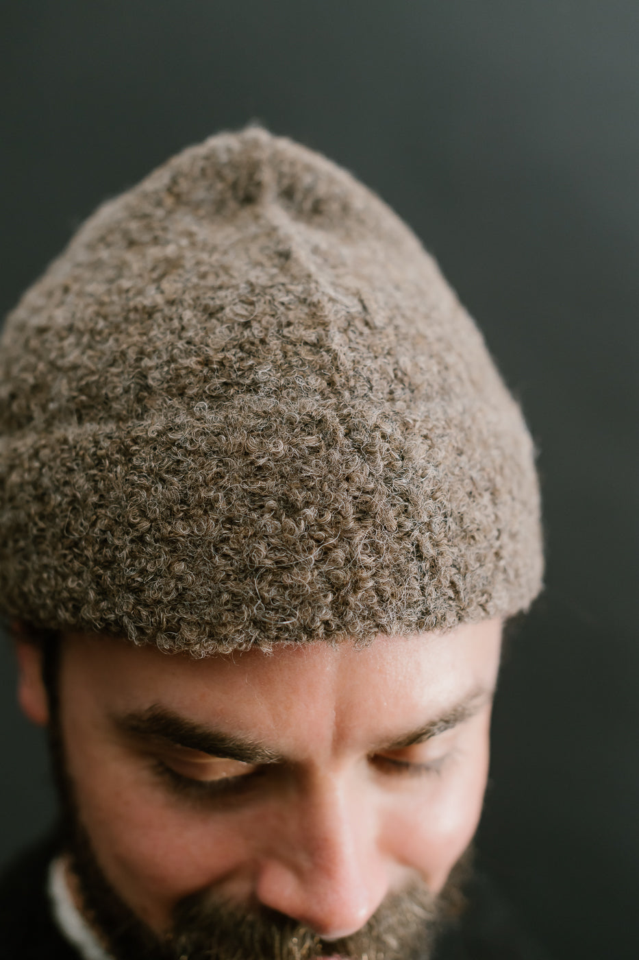 Boucle Alpaca Watch Cap - Earth