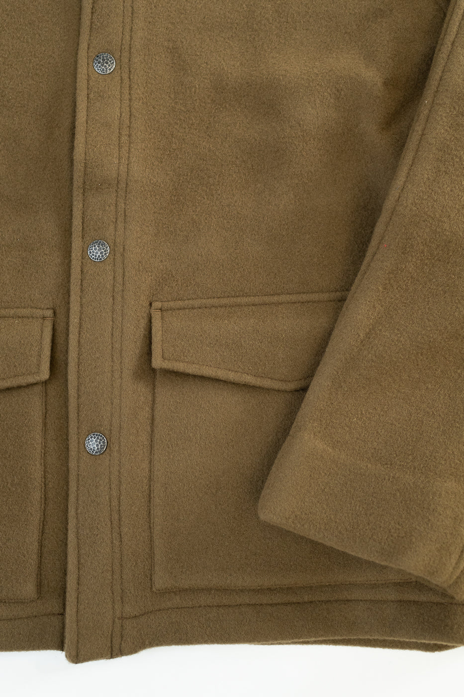 Welding Jacket Melton Wool - Tobacco