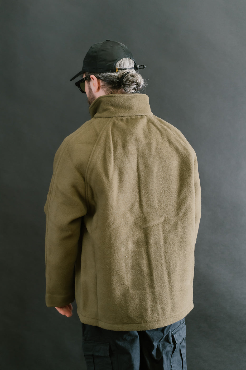 Welding Jacket Melton Wool - Tobacco