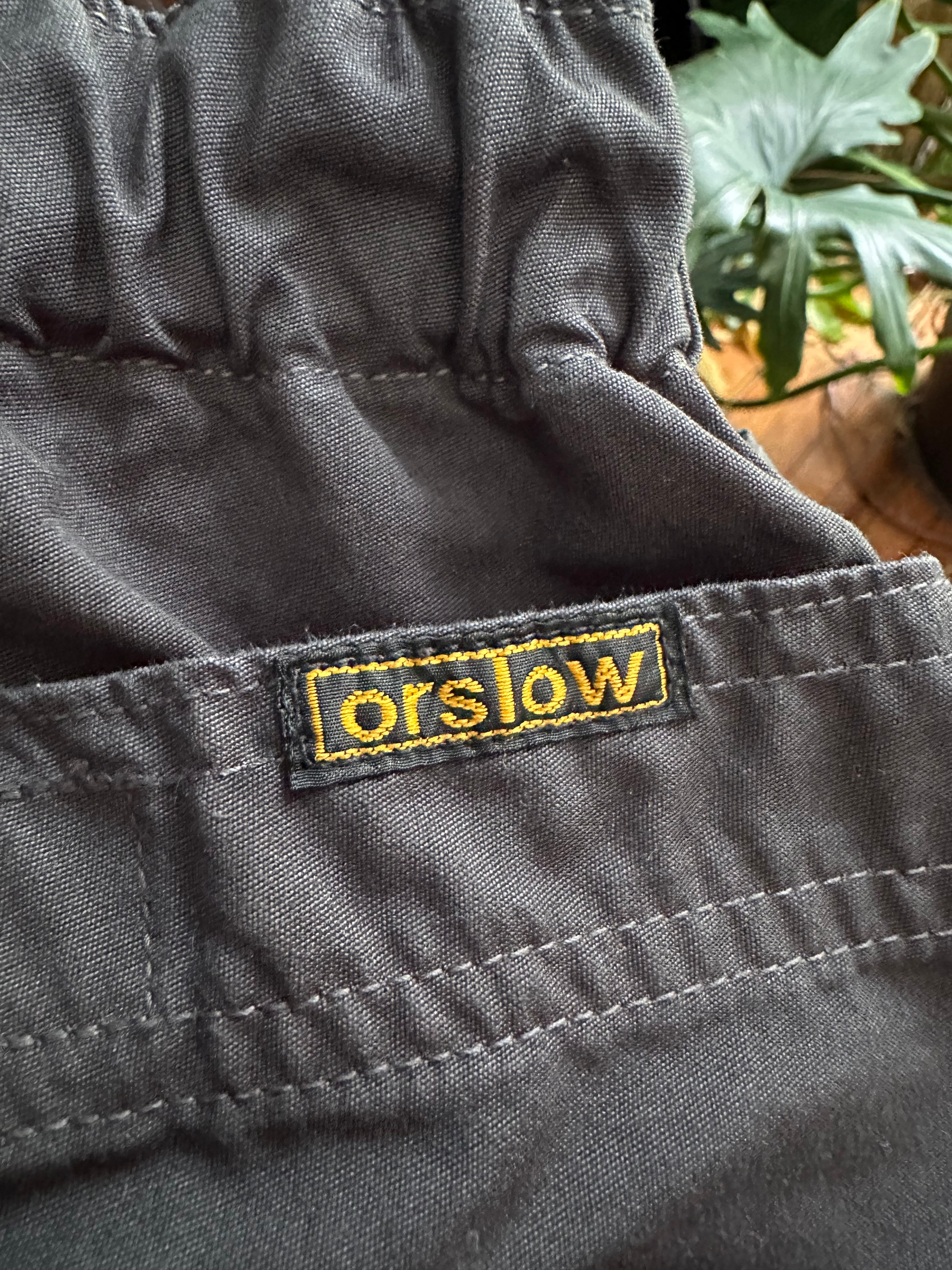 Gently Used orSlow Easy Cargo Pants - Charcoal Grey - 1