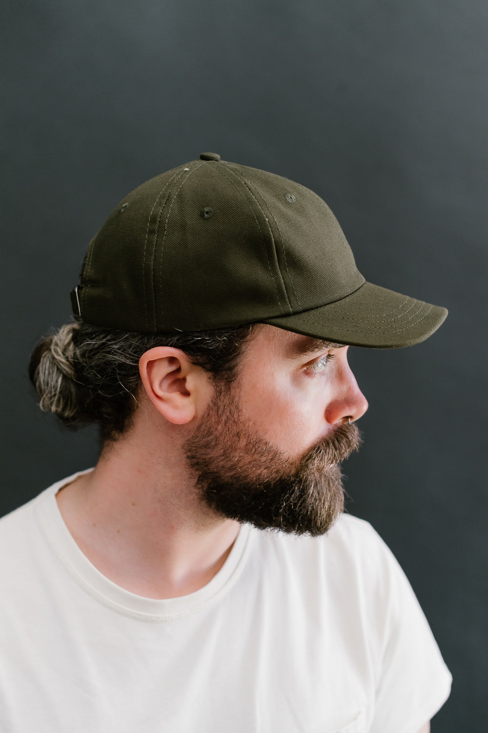 Canvas baseball hot sale hat