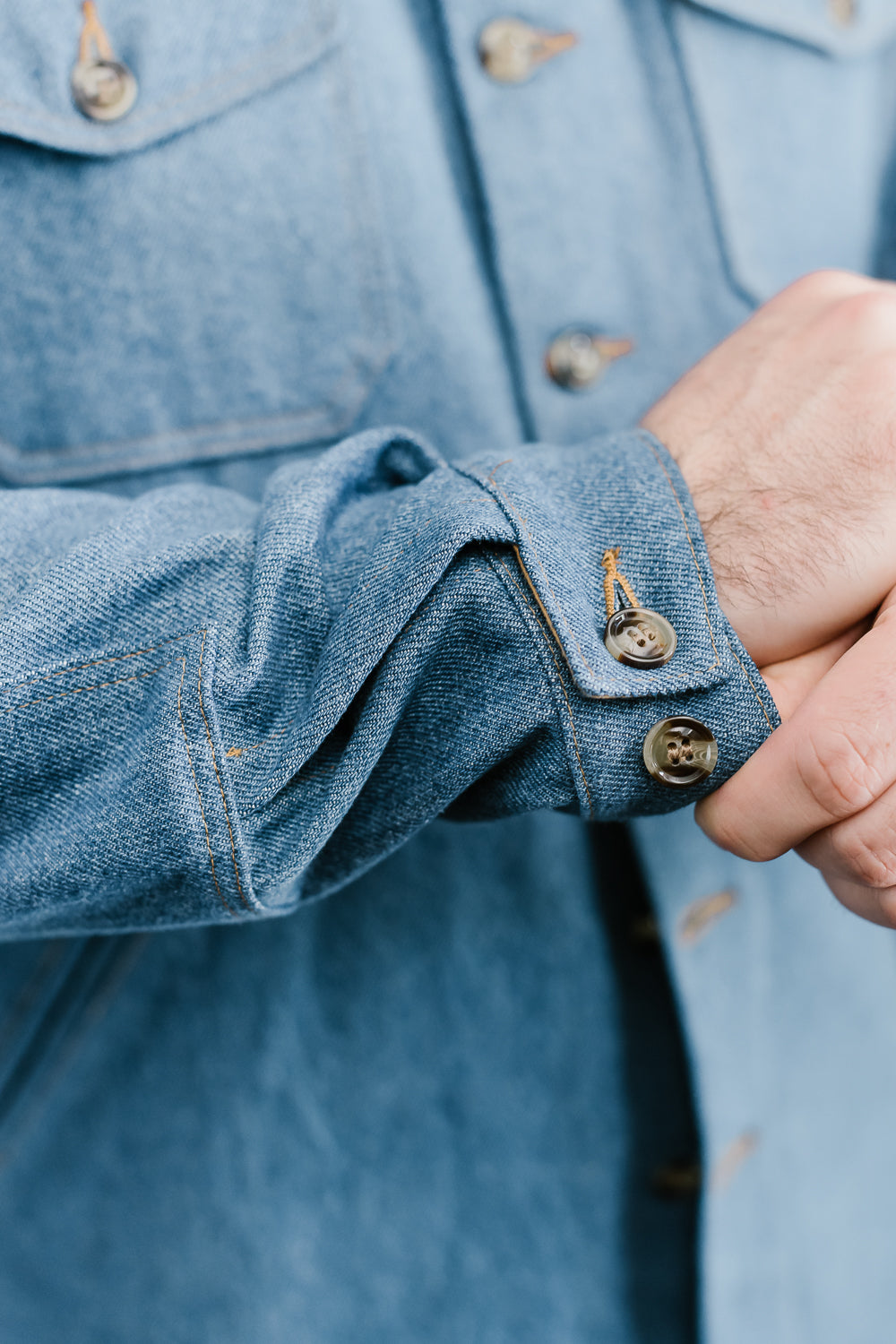 Crissman Overshirt - Sky Blue