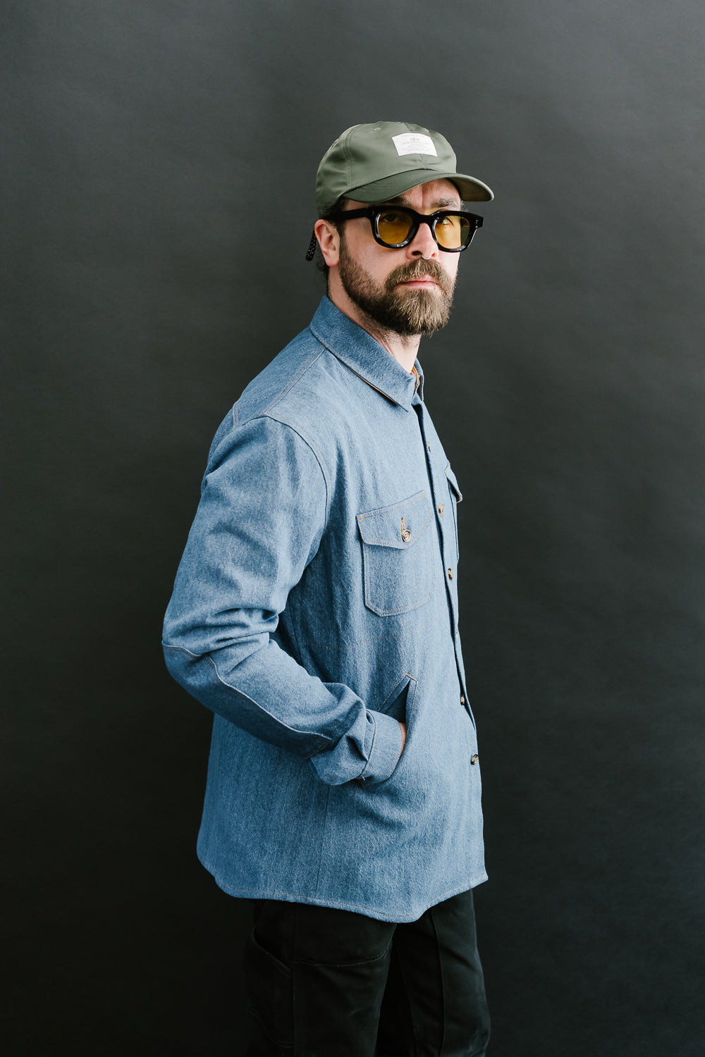 Crissman Overshirt - Sky Blue