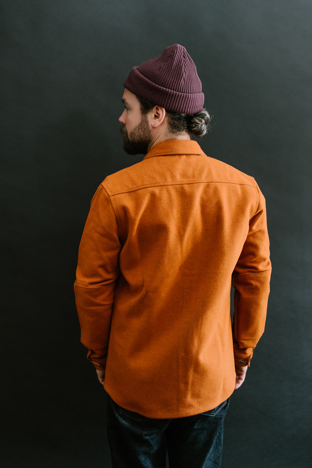 Crissman Overshirt - Burnt Orange