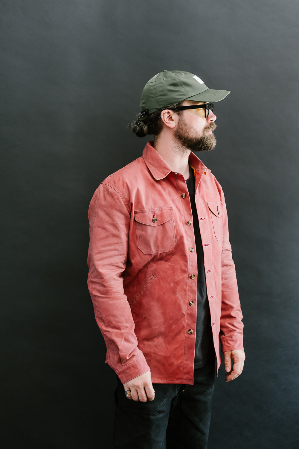 Crissman Overshirt - Nautical Red