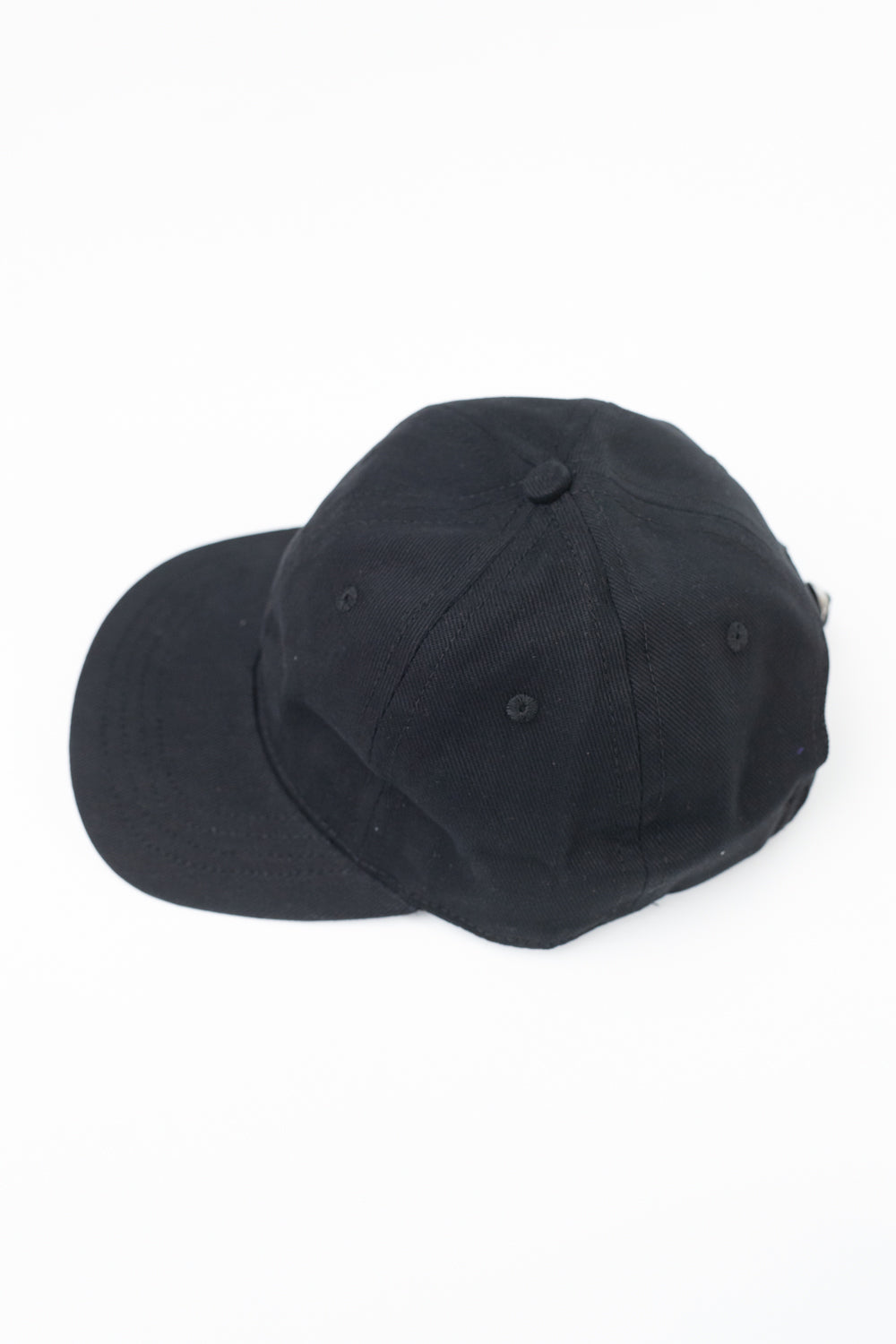 Denim Baseball Hat - Black