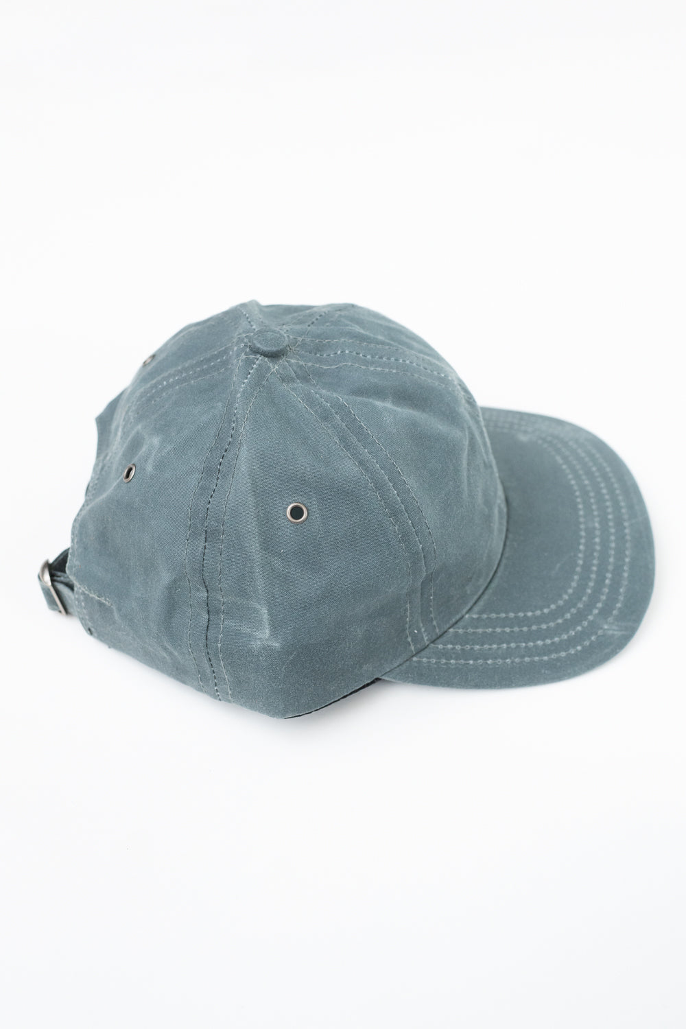 Waxed Canvas Baseball Hat - Harbor Blue