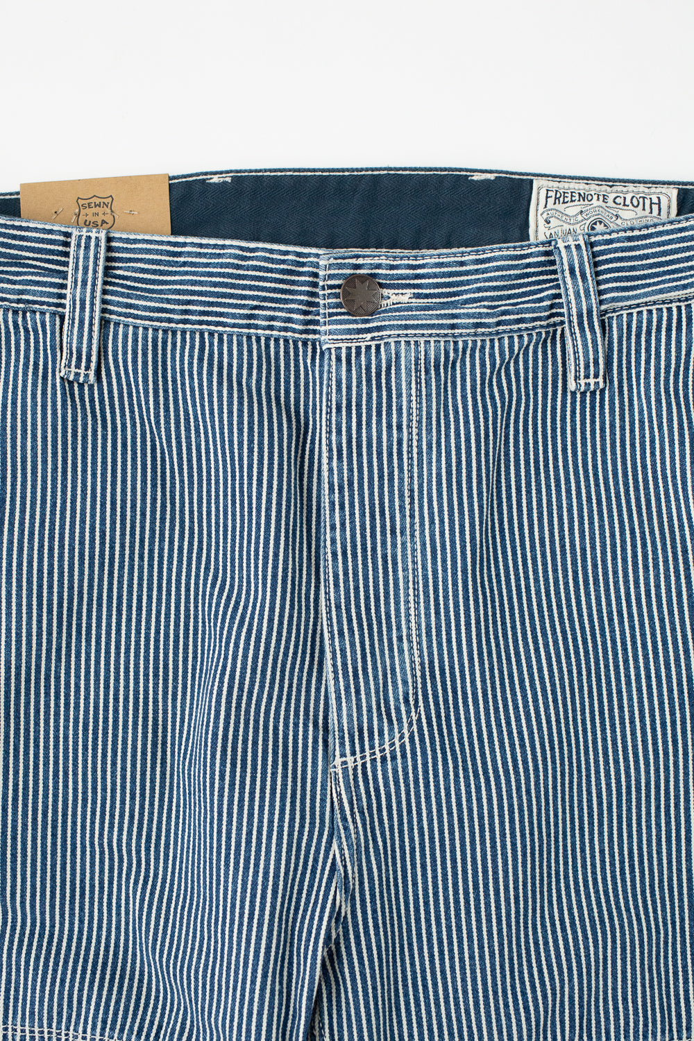 Ortega Pant Stripe - Indigo