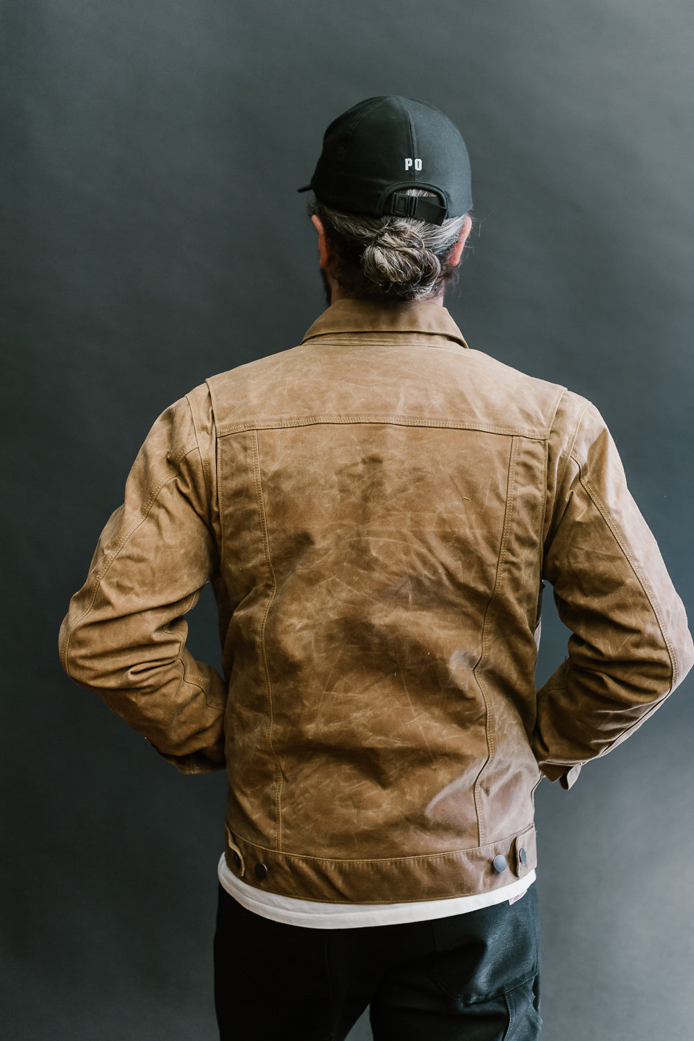 Waxed canvas hotsell trucker jacket