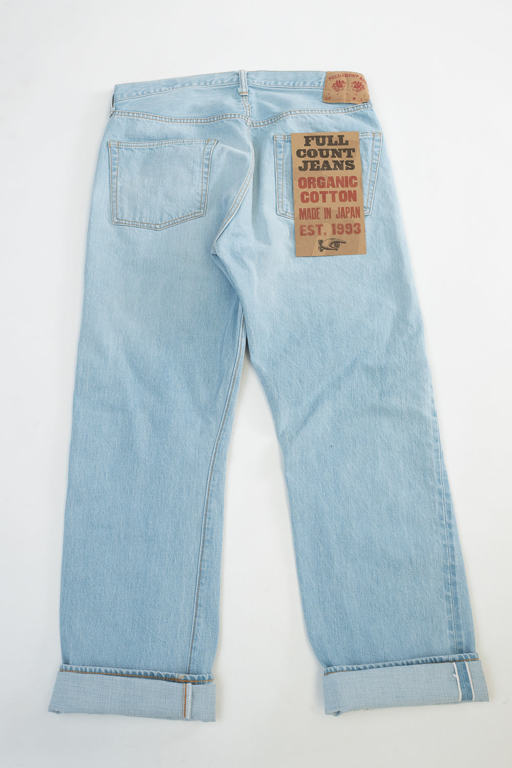 1102-PBA - 13.7oz “Paris by Air” Straight Selvedge Denim - Indigo