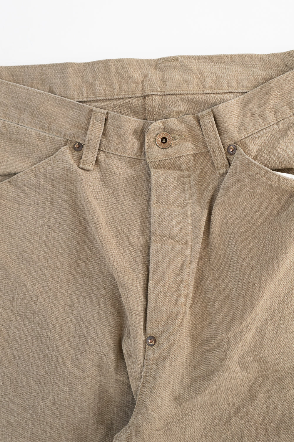 1129-5 - 14oz Sulfur Dye Heavy Oxford Work Pants - Olive Drab