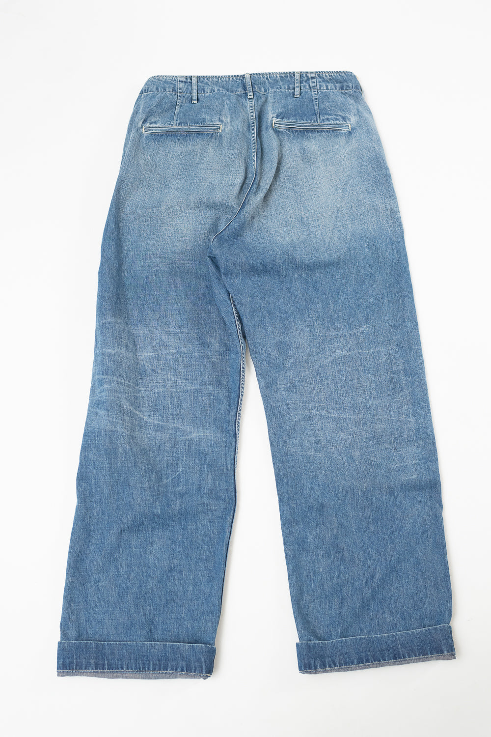 1201HW-24A - M-41 Denim Trouser - Indigo Hand Wash