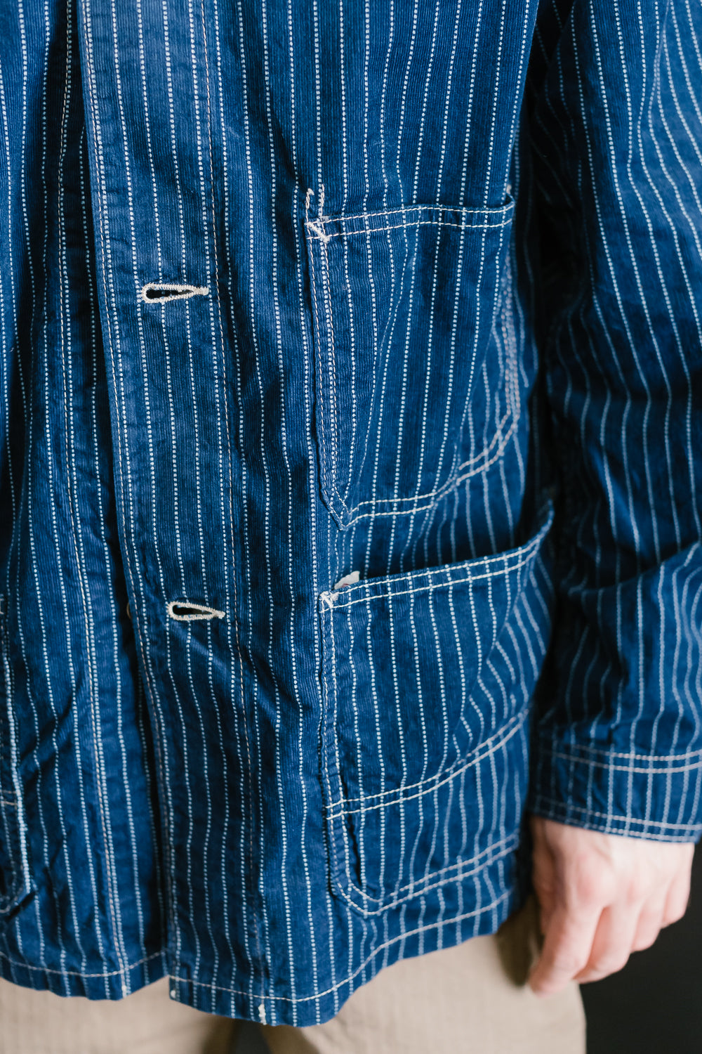 2015-11 - Wabash Corduroy Chore Jacket - Indigo