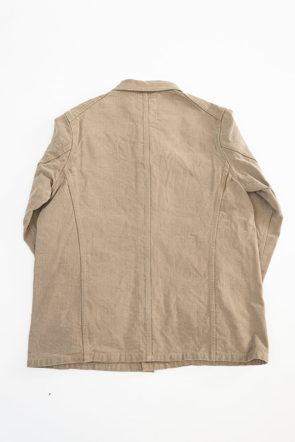 2015-8 - 14oz Sulfur Dye Heavy Oxford Chore Jacket - Olive Drab