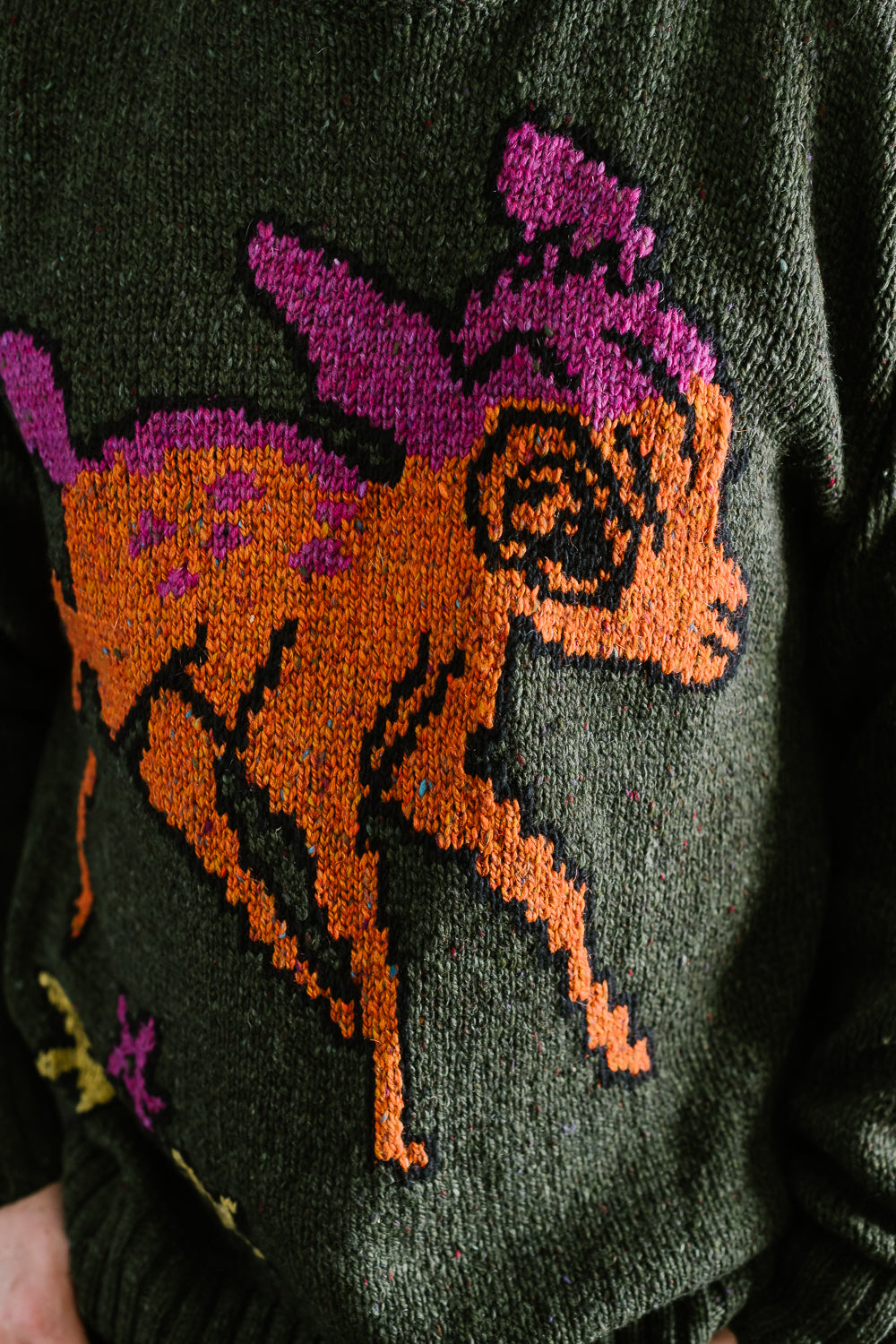 Gucci 2024 deer sweater