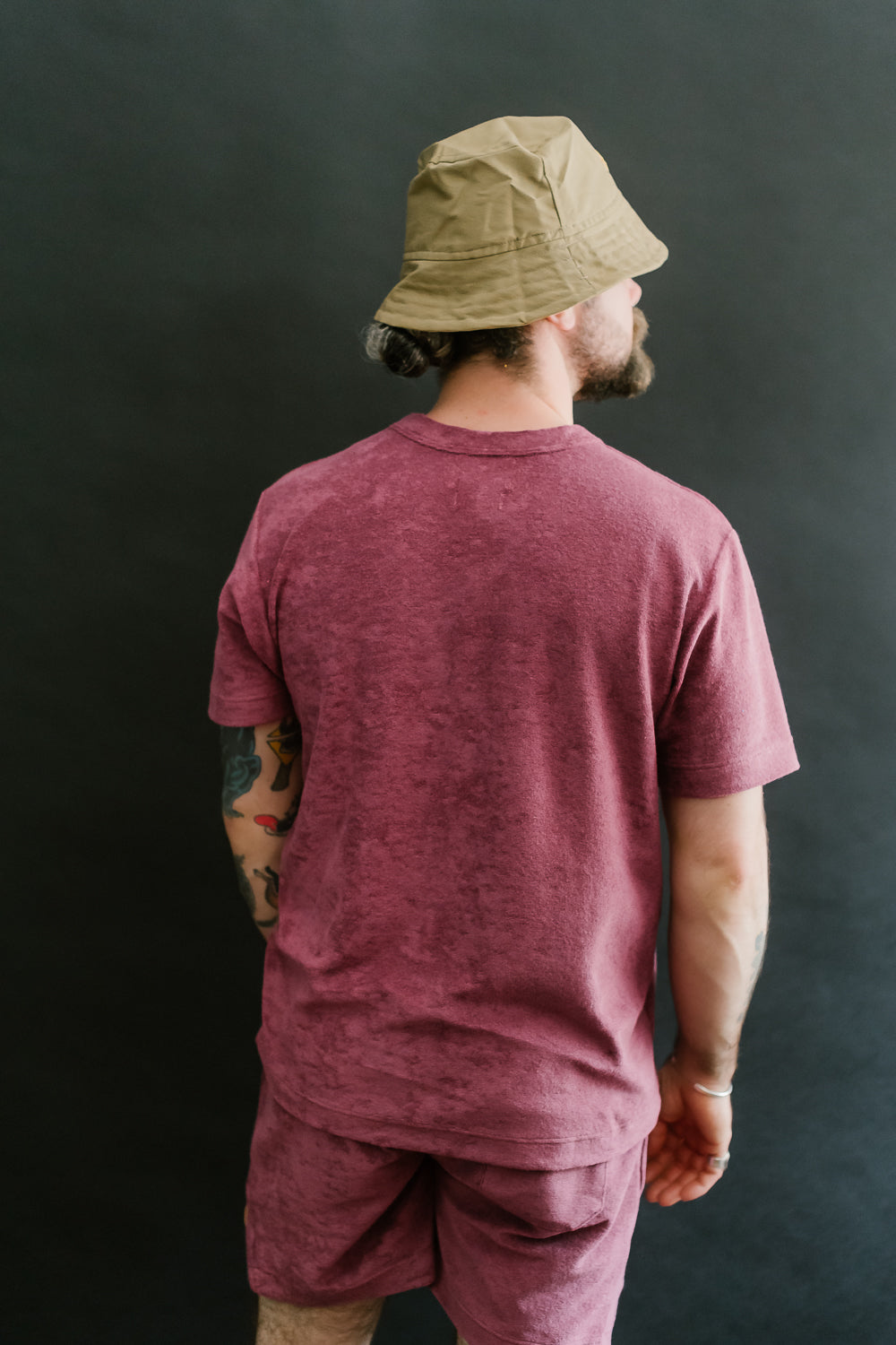 Fons Towel T-Shirt - Cherry