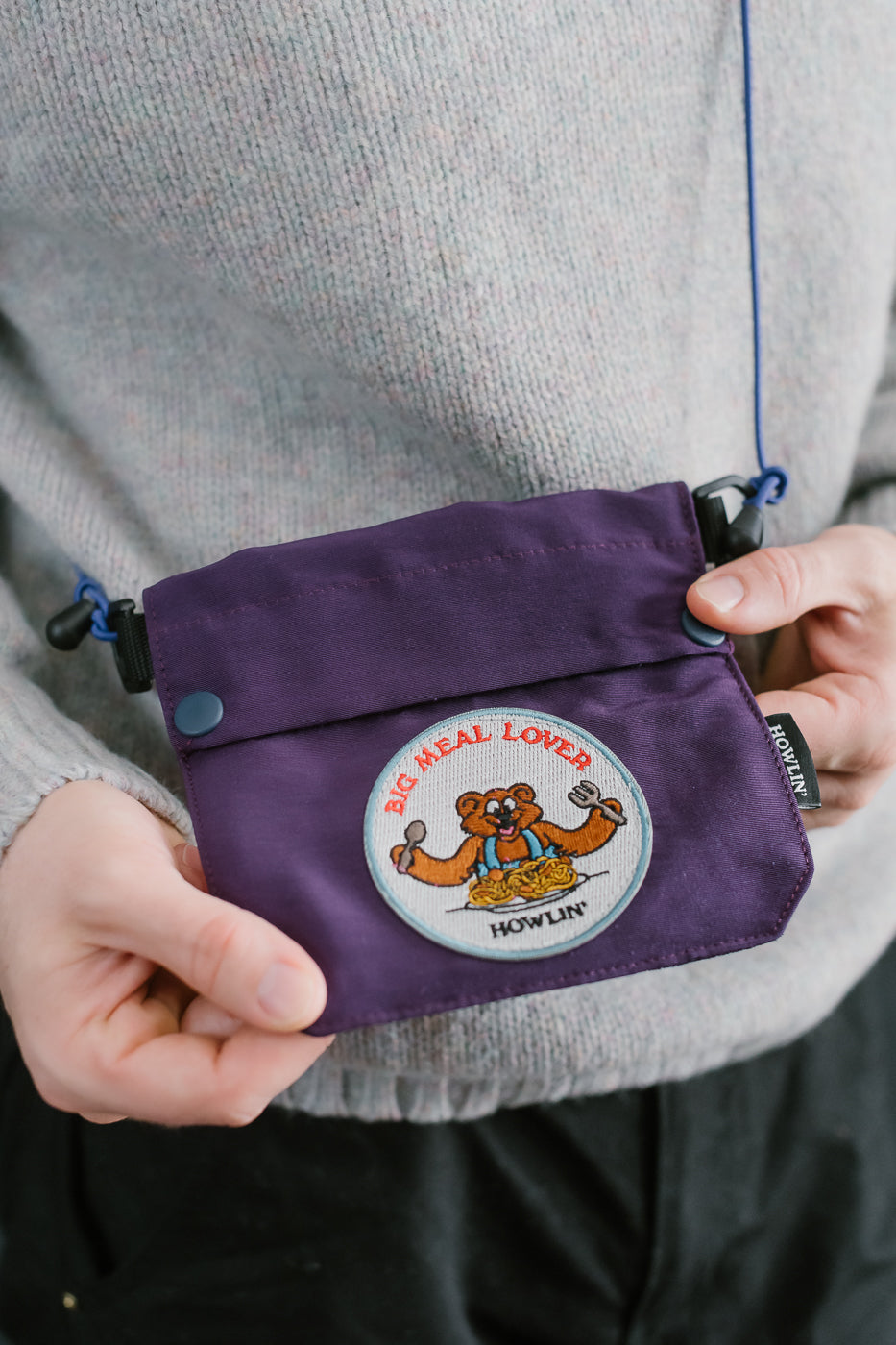 Big Meal Lover Bag - Purple