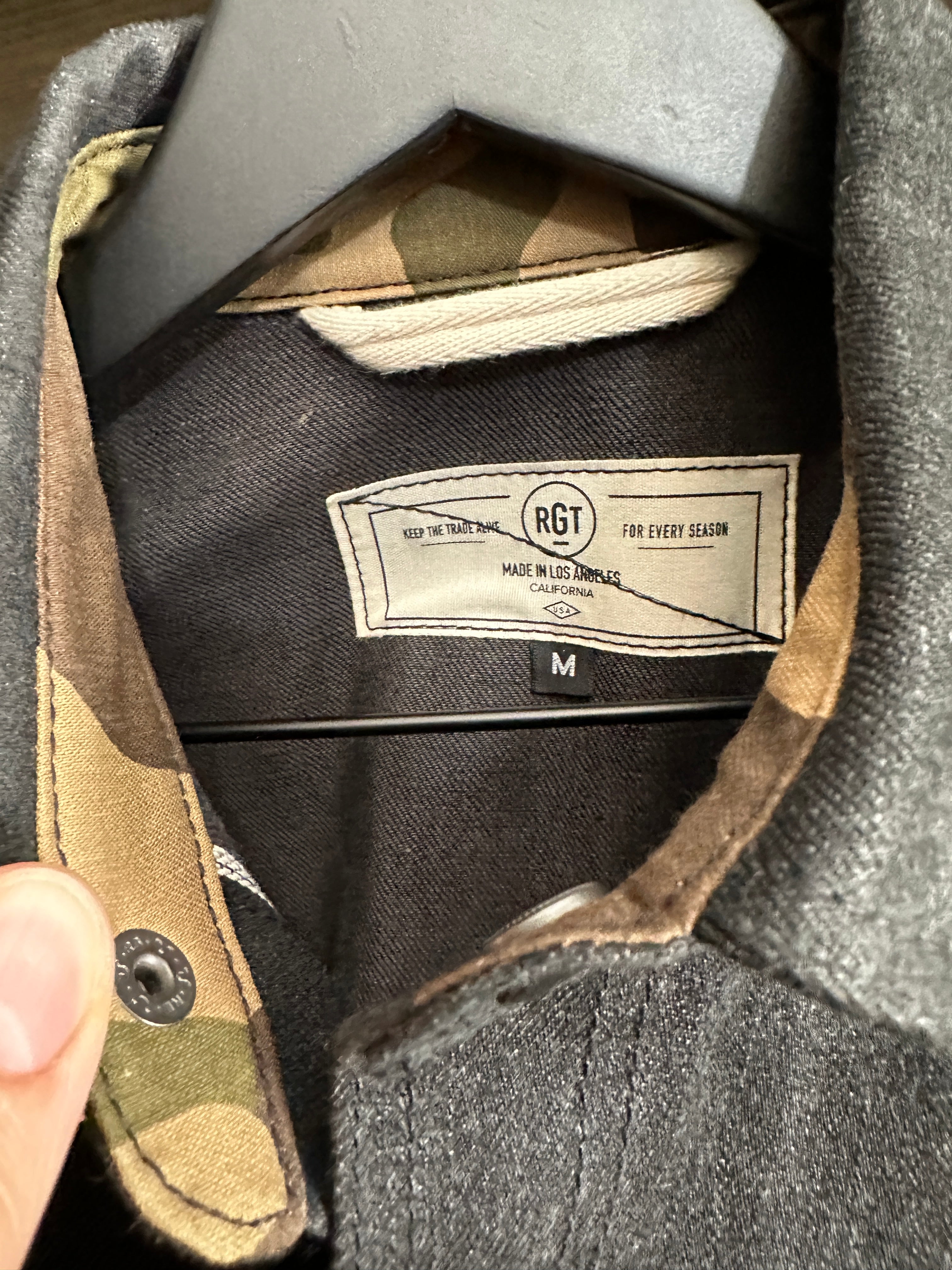 Gently Used - 15oz Service Shirt - Stealth Selvedge