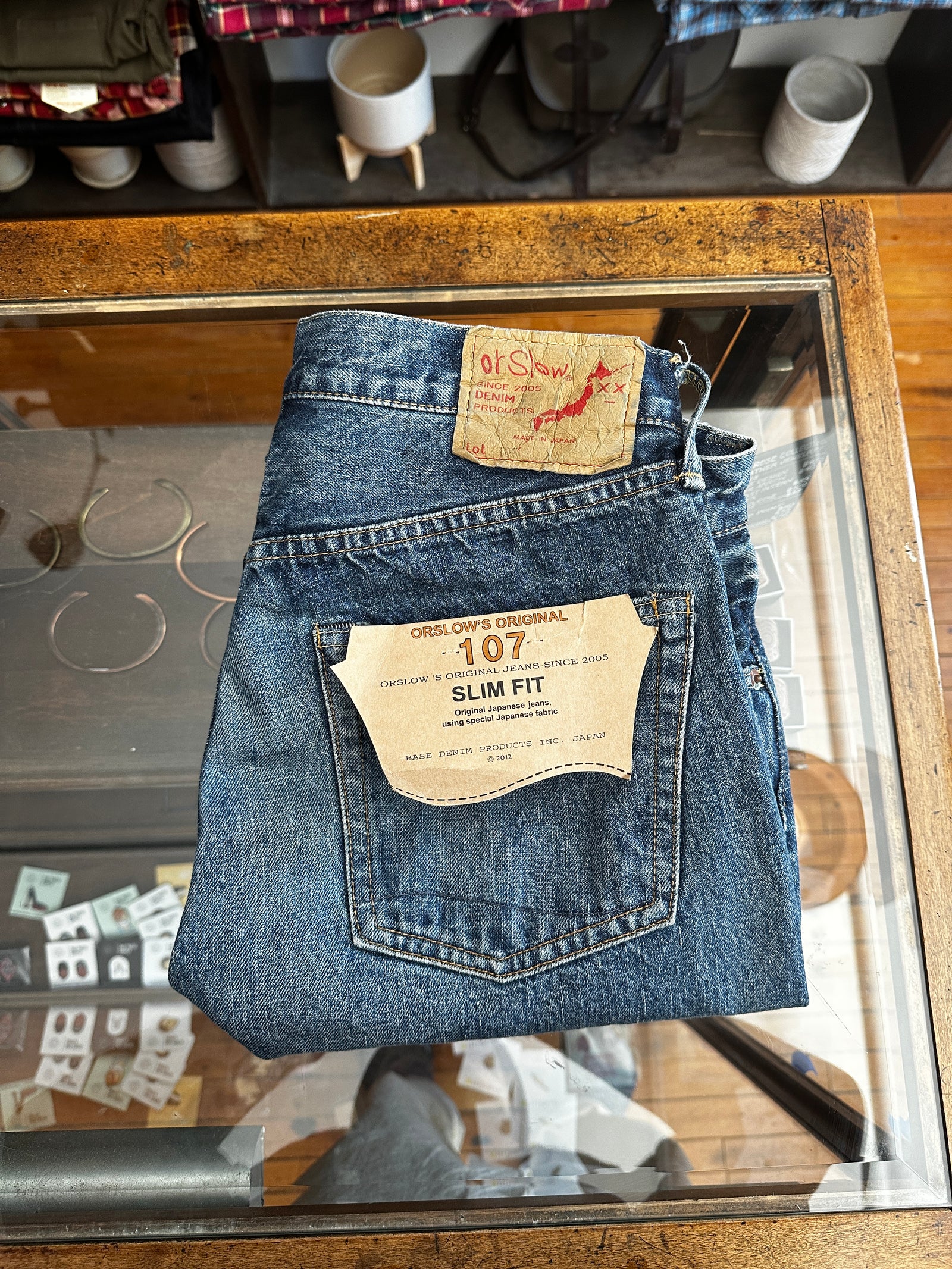 Like New - Orslow - 107 Ivy Fit Denim - 2 Year Wash