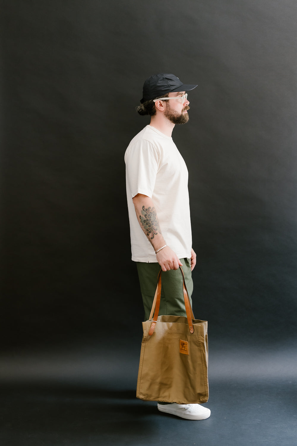 Carson Tote Bag - Beige