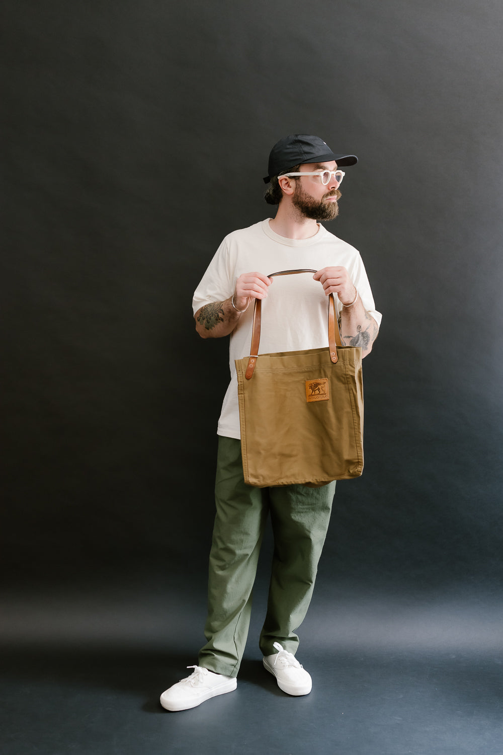 Carson Tote Bag - Beige