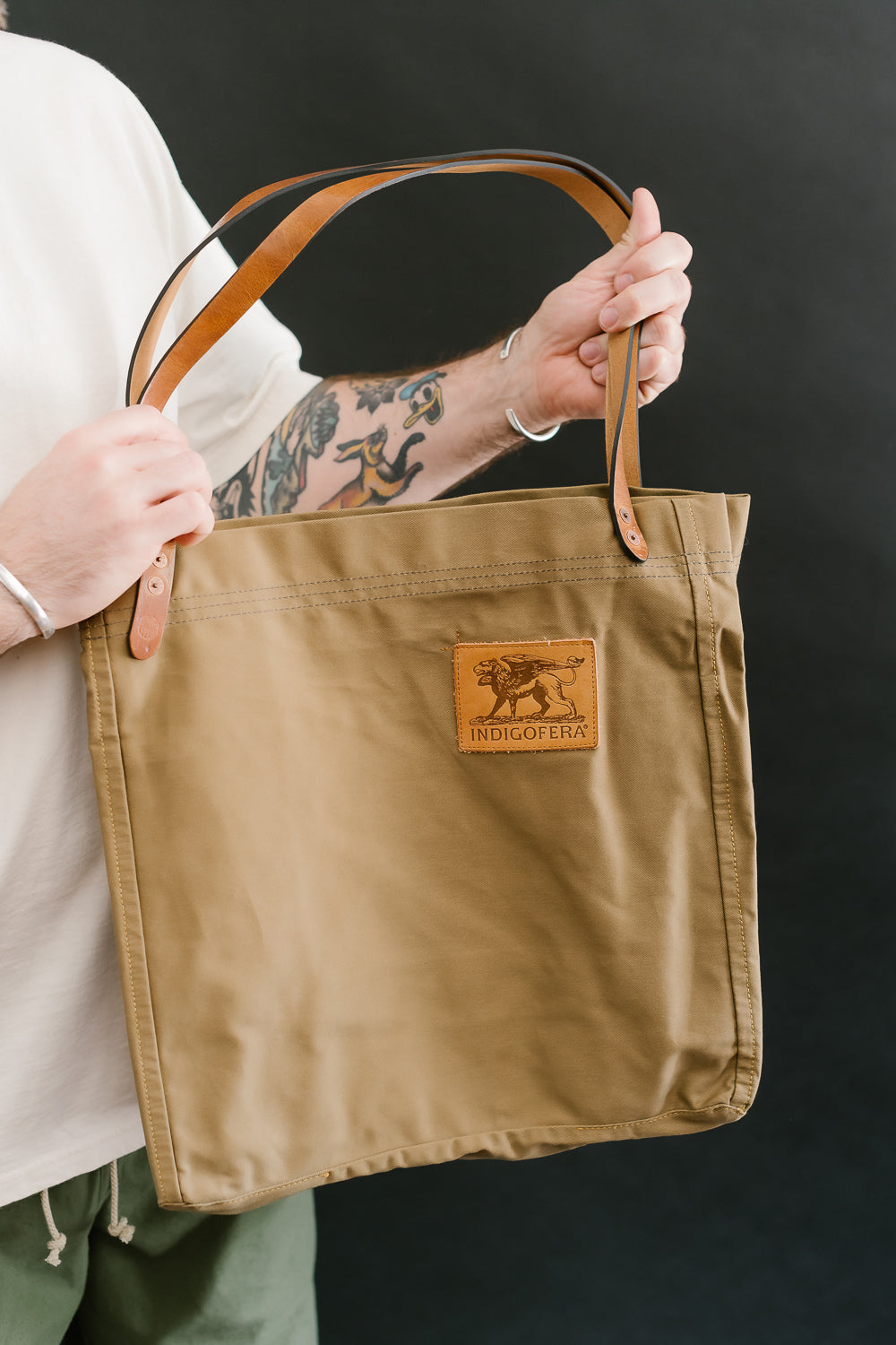 Carson Tote Bag - Beige