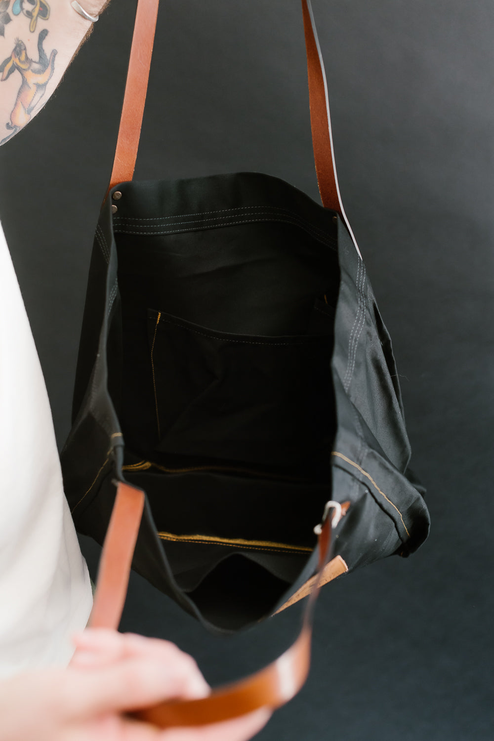 Carson Tote Bag - Black