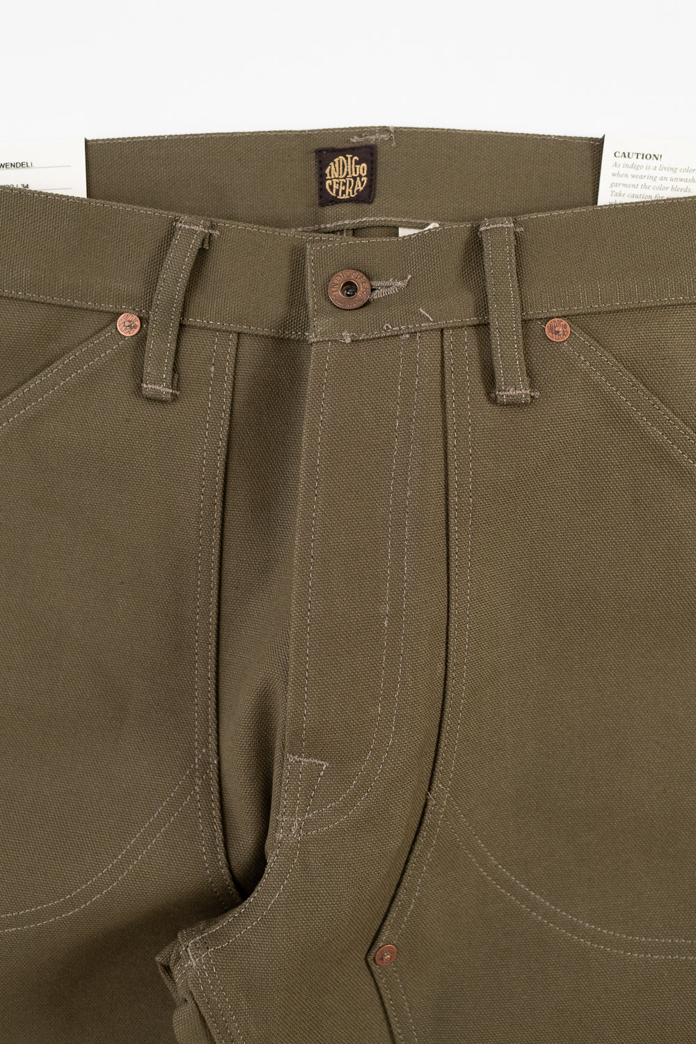 13oz - Wendell Double Knee Pant - Desert Moss