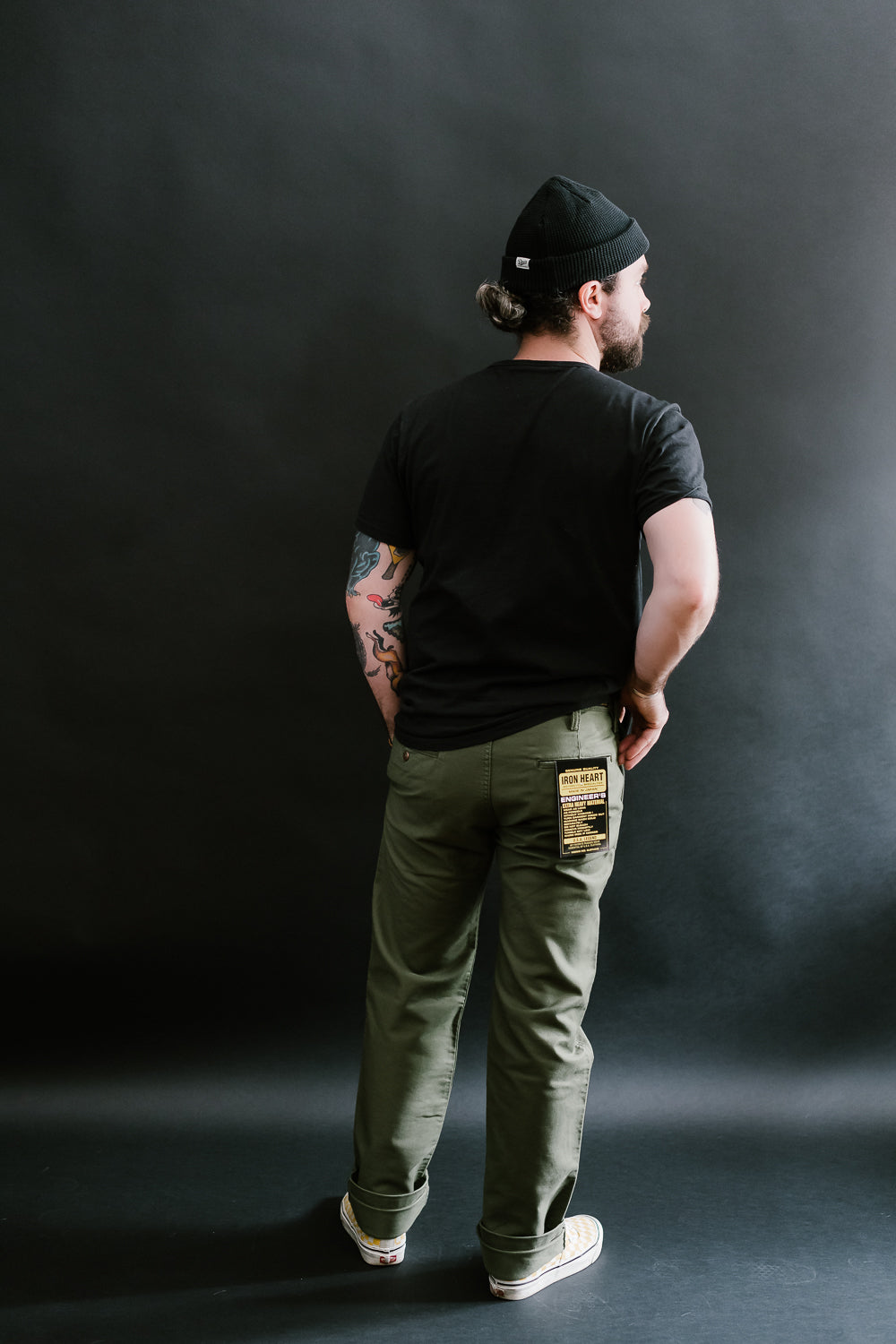 IH-720-OLV - 11oz Cotton Whipcord Work Pants - Olive