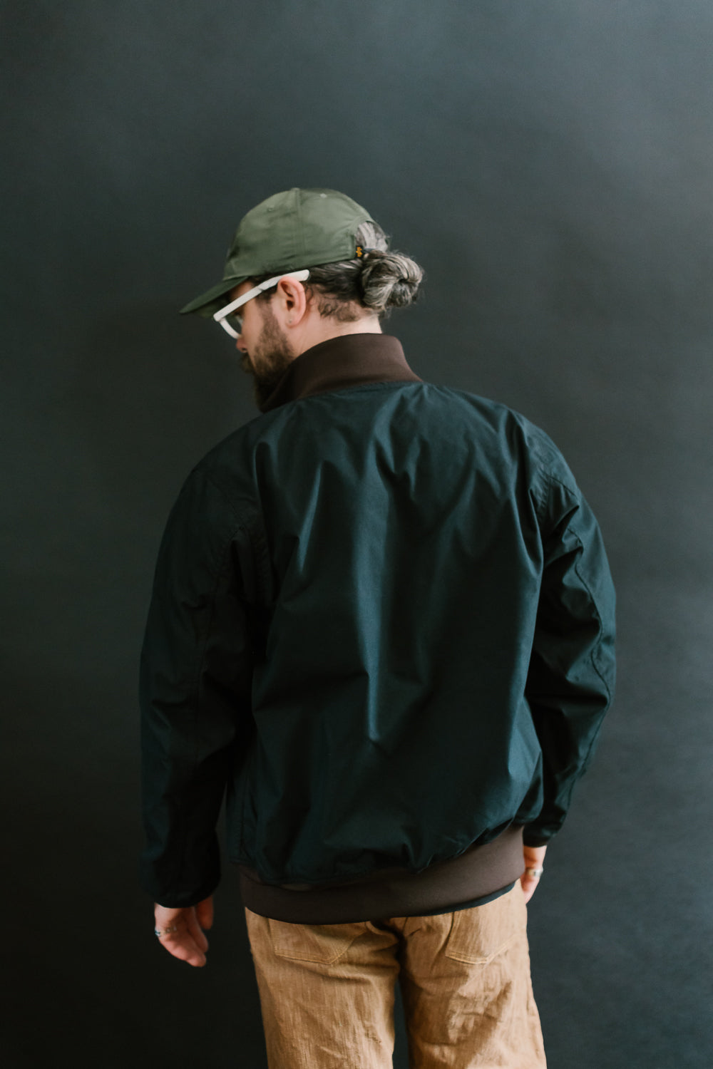 IHJ-130-BLK-NP - Reversible Tanker Jacket - Black