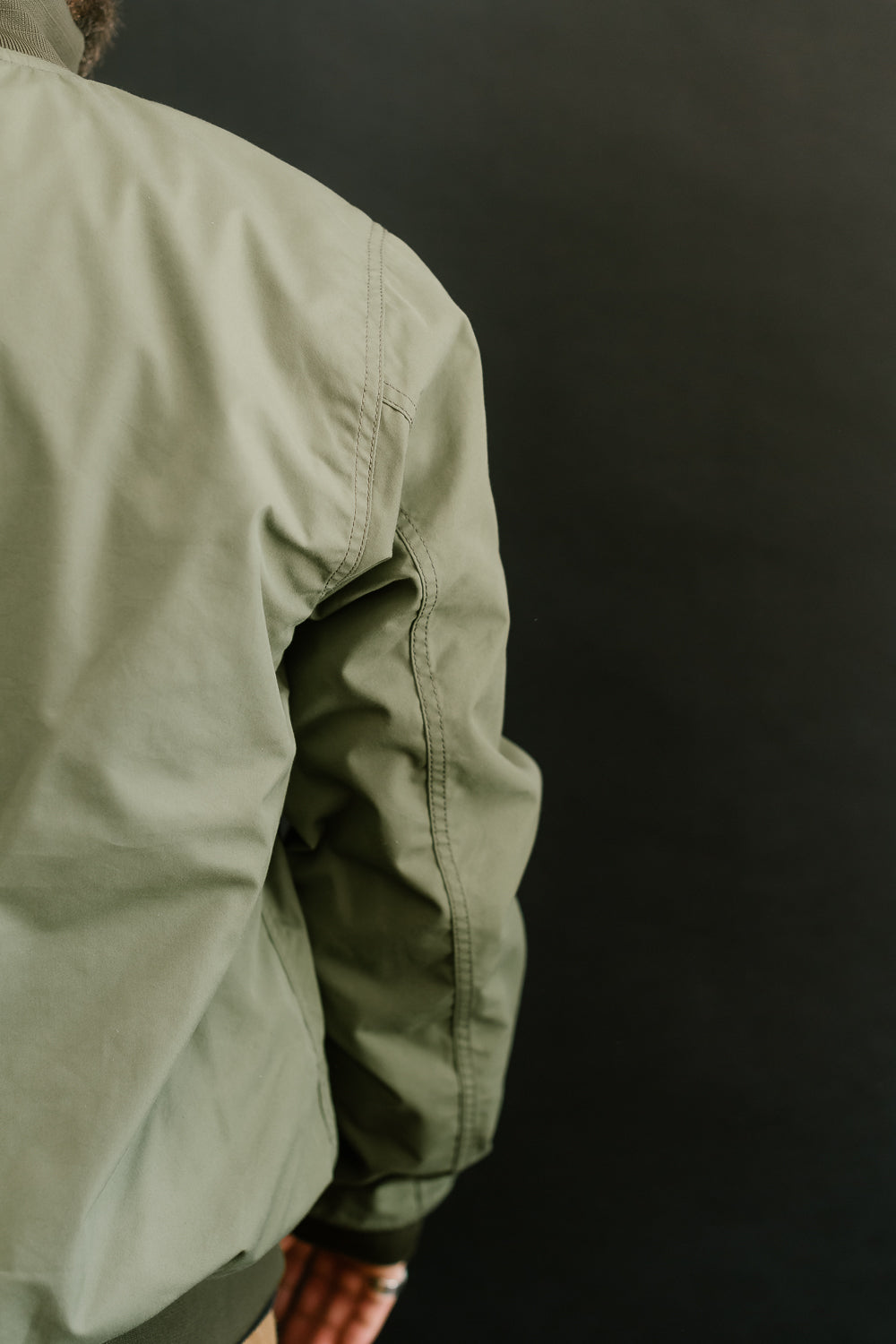 IHJ-130-OLV-NP - Reversible Tanker Jacket - Olive