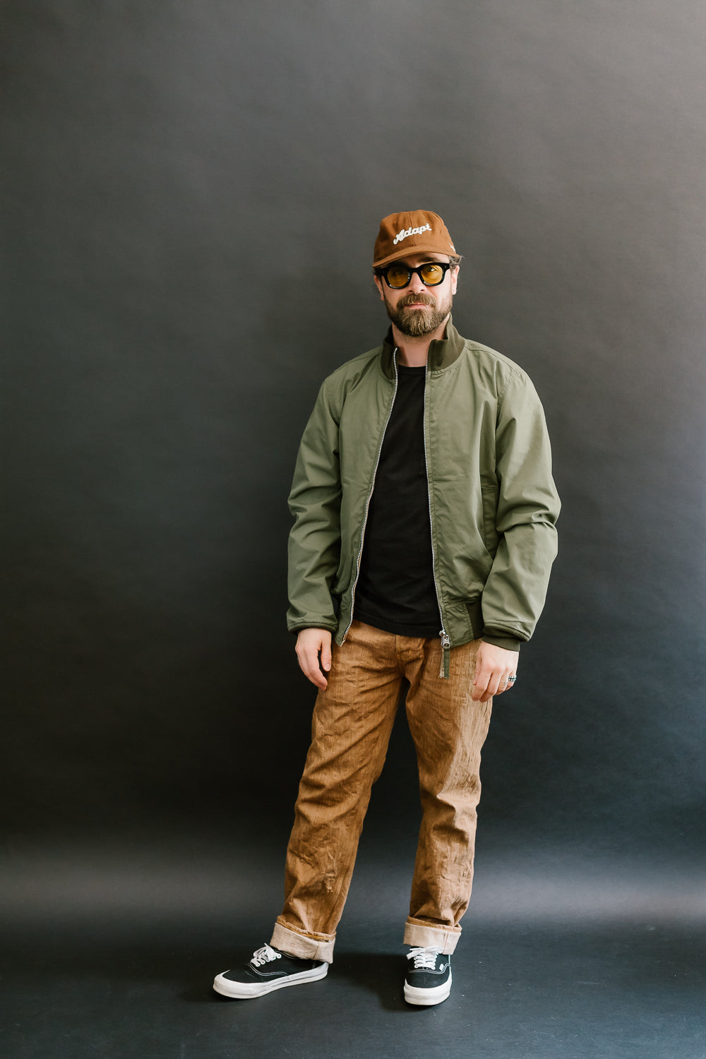 IHJ-130-OLV-NP - Reversible Tanker Jacket - Olive