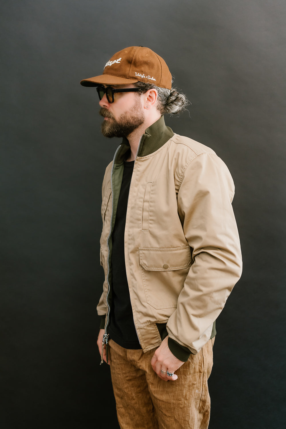 IHJ-130-OLV-NP - Reversible Tanker Jacket - Olive