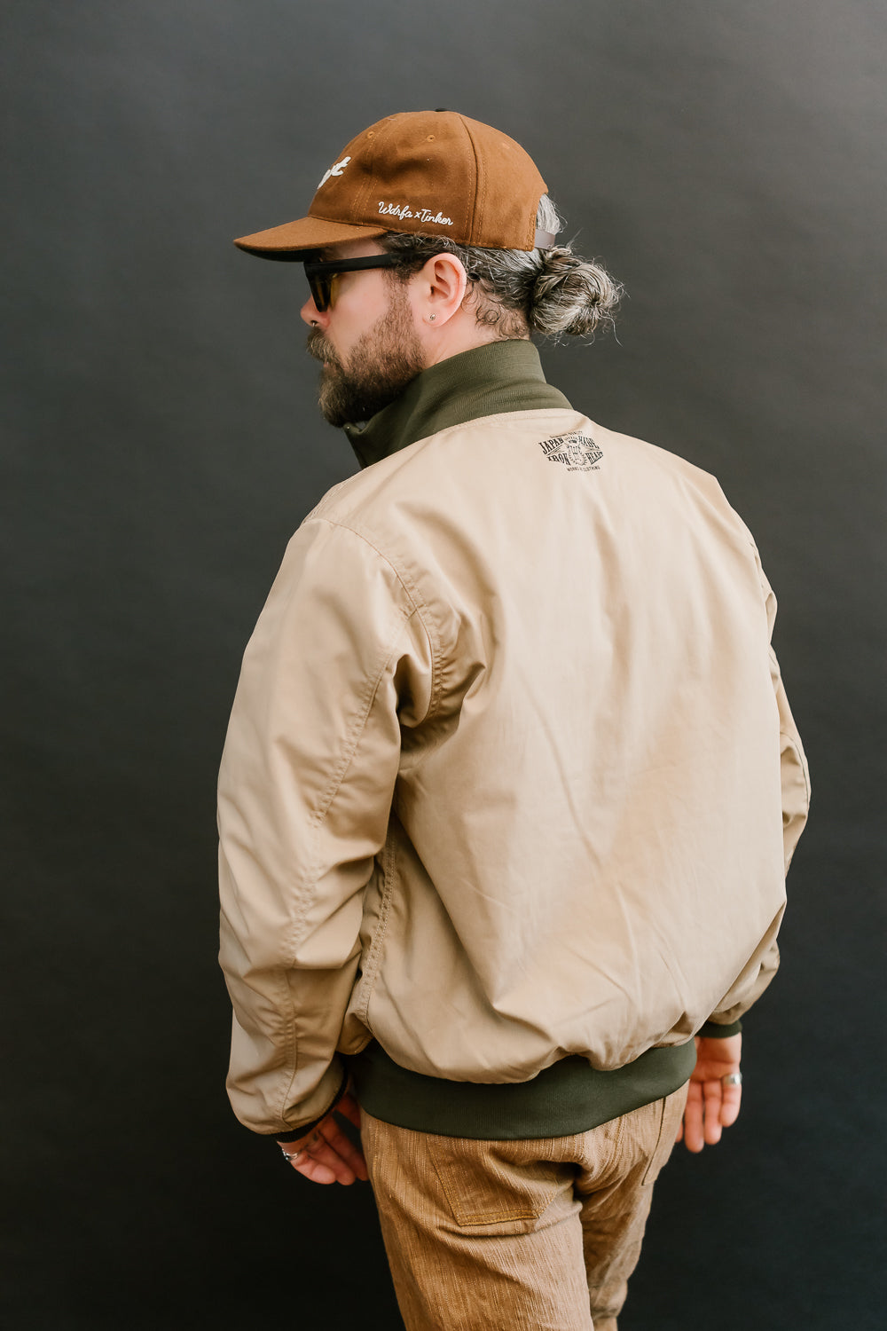 IHJ-130-OLV-NP - Reversible Tanker Jacket - Olive