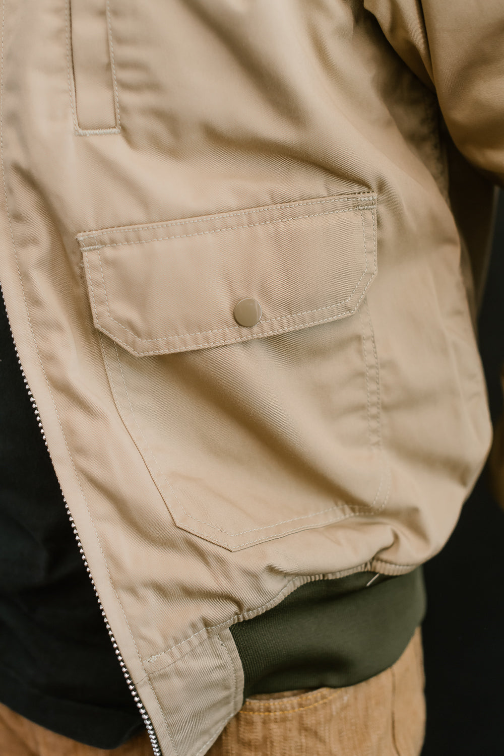 IHJ-130-OLV-NP - Reversible Tanker Jacket - Olive