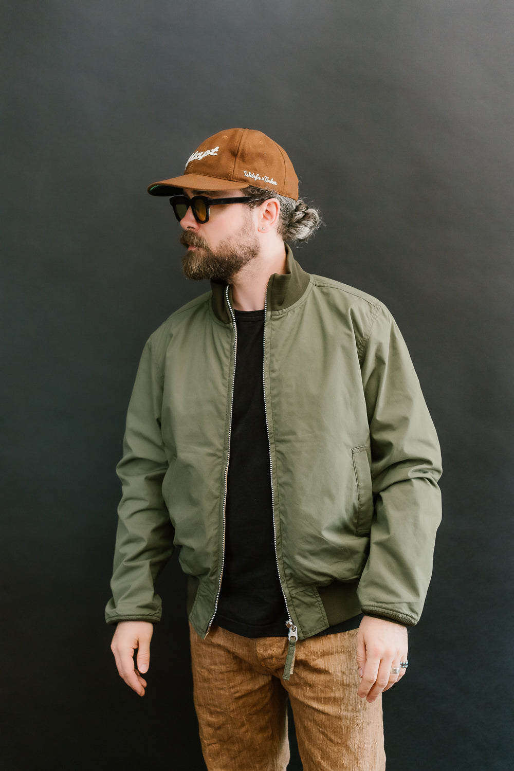 IHJ-130-OLV-NP - Reversible Tanker Jacket - Olive