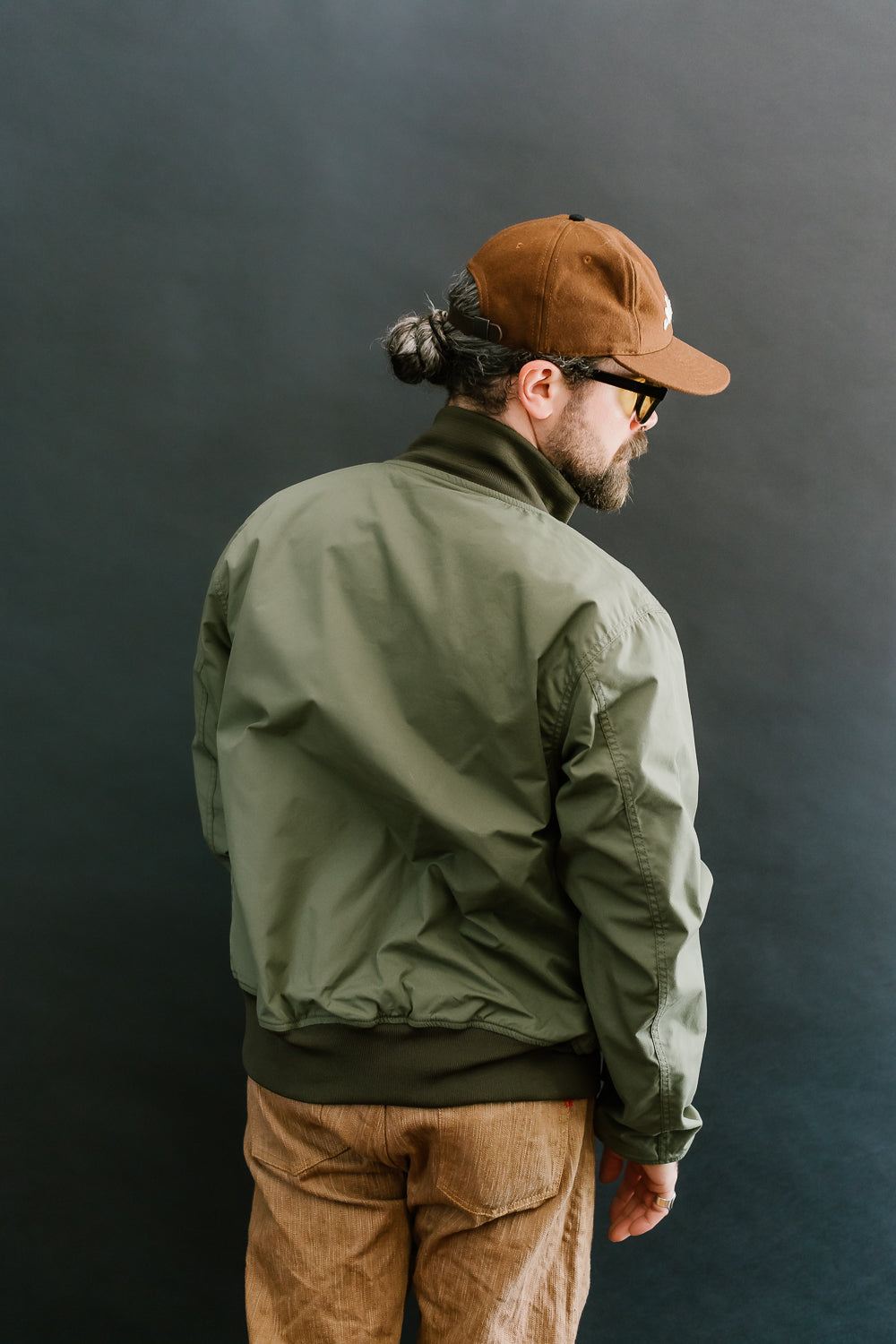 IHJ-130-OLV-NP - Reversible Tanker Jacket - Olive